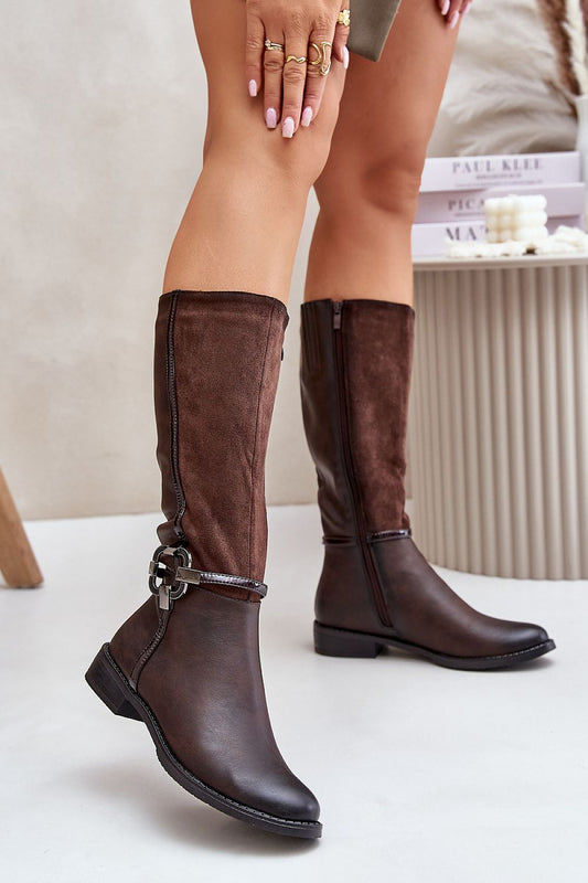  Thigh-Hight Boots model 202105 Step in style 
