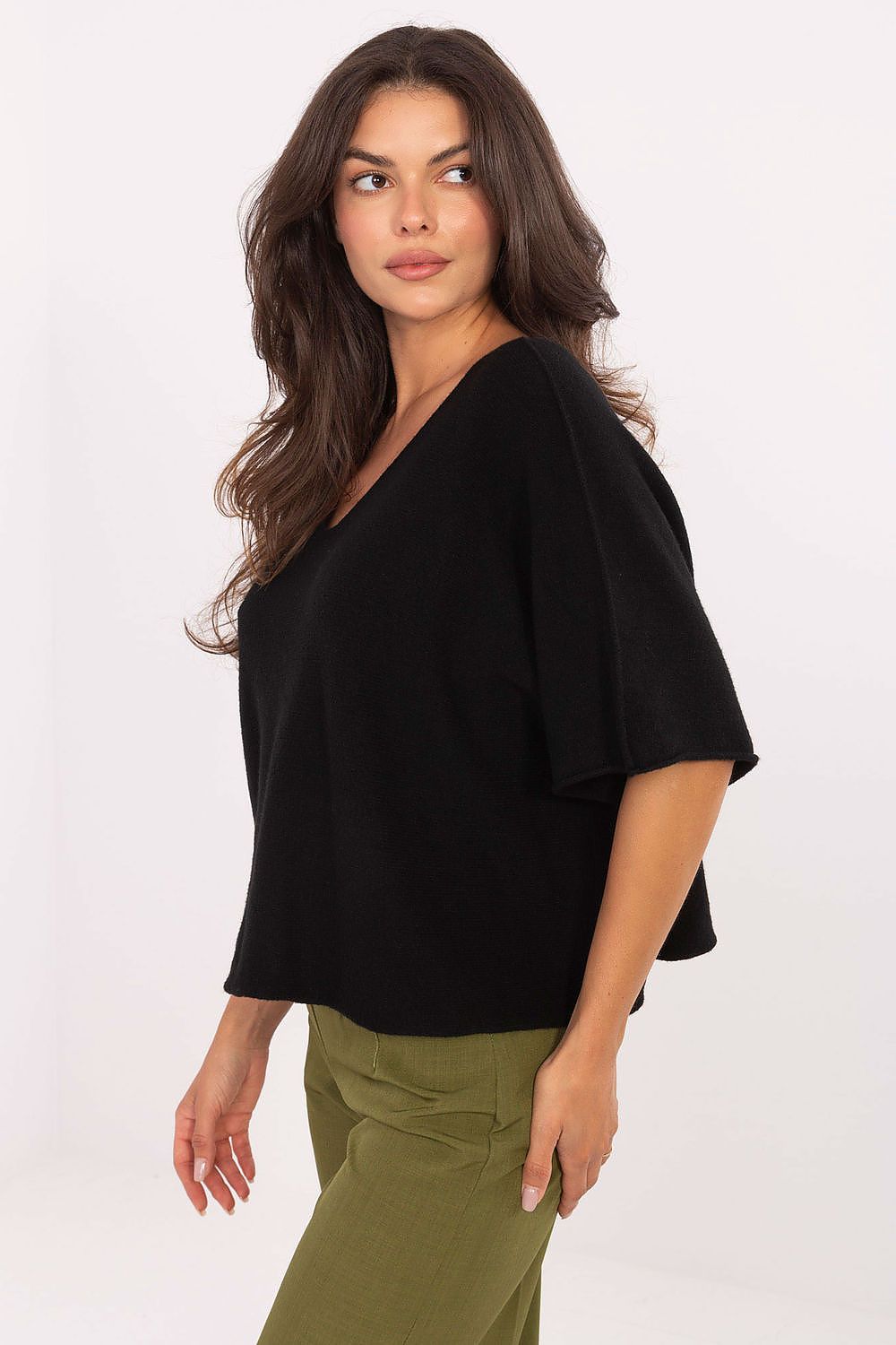  Short sleeve sweater model 216684 Italy Moda 